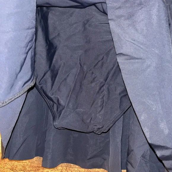 Pleated Swim Skirt - Picture 2 of 4